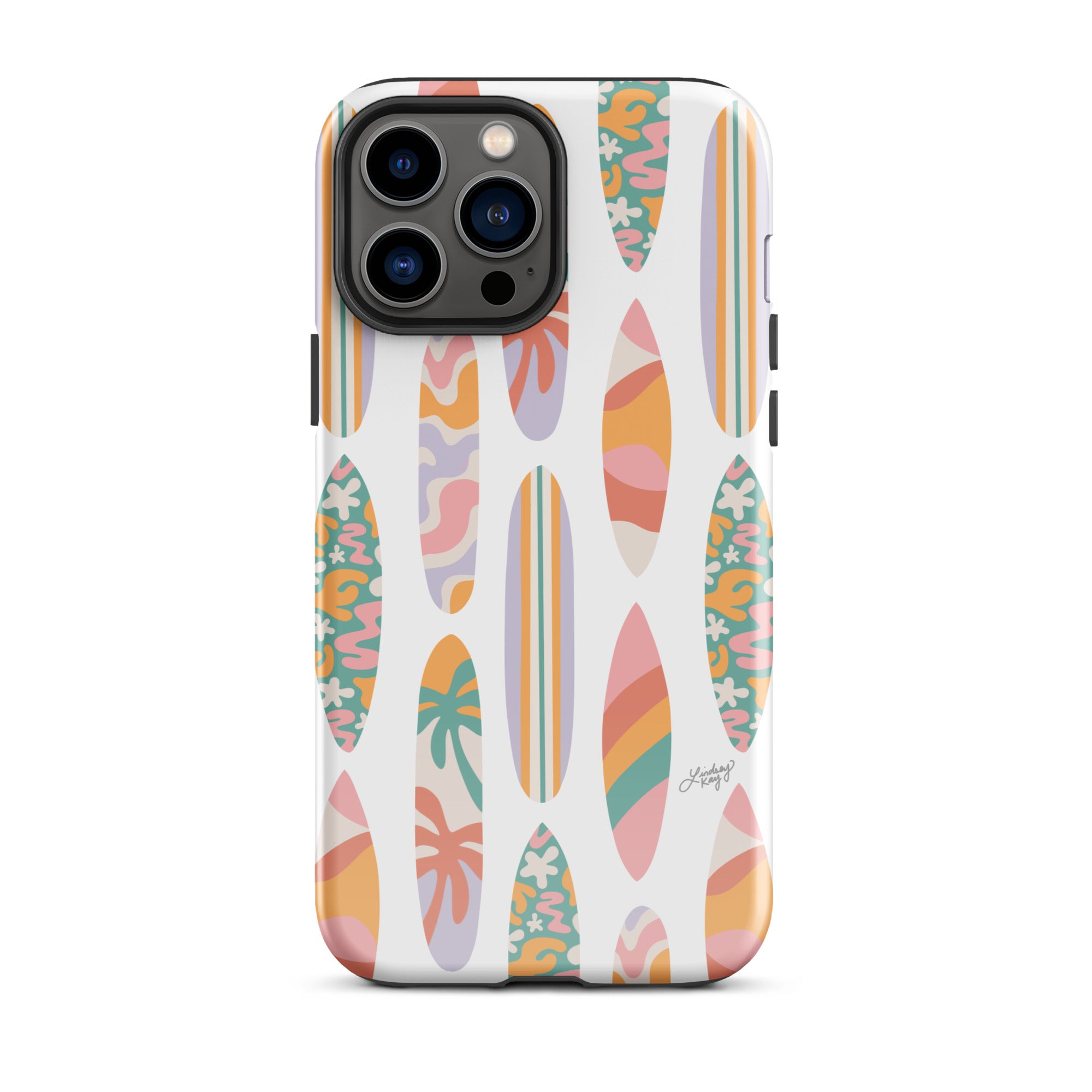 Ilustración de tabla de surf - Funda resistente para iPhone®