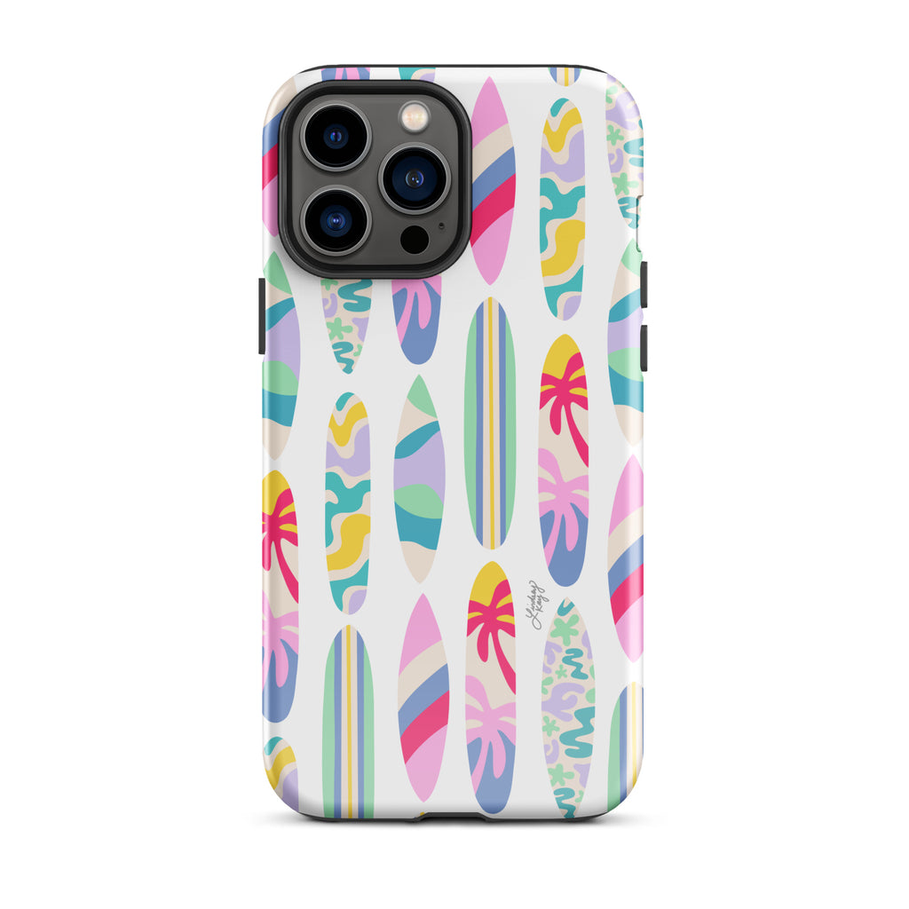 Surf Boards Illustration - Tough Case for iPhone®
