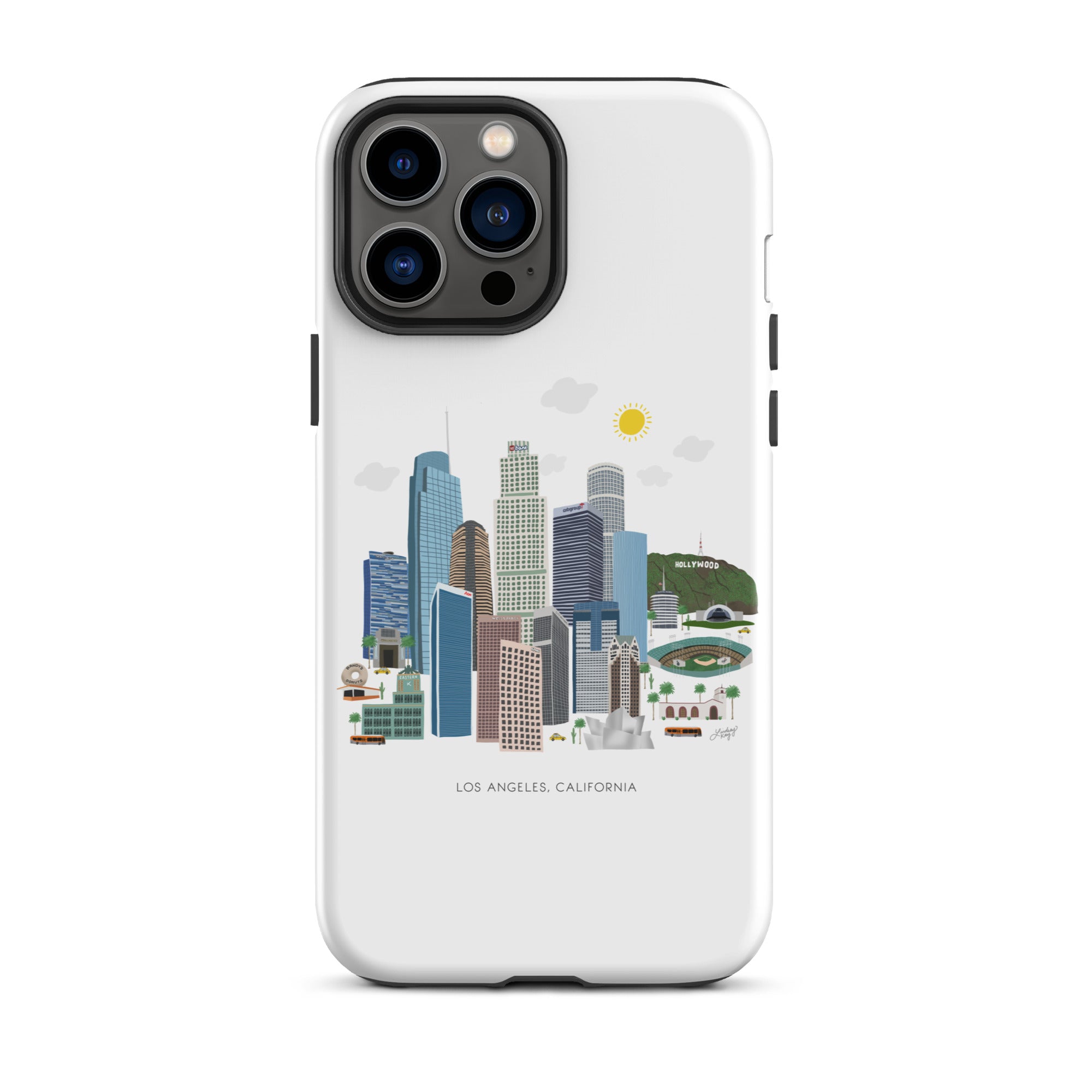 Los Angelos California Skyline - Tough Case for iPhone®