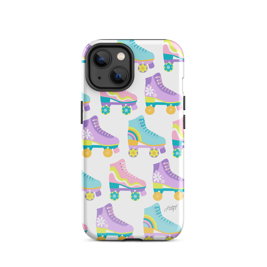 Retro Roller Skates illustration - Tough Case for iPhone®