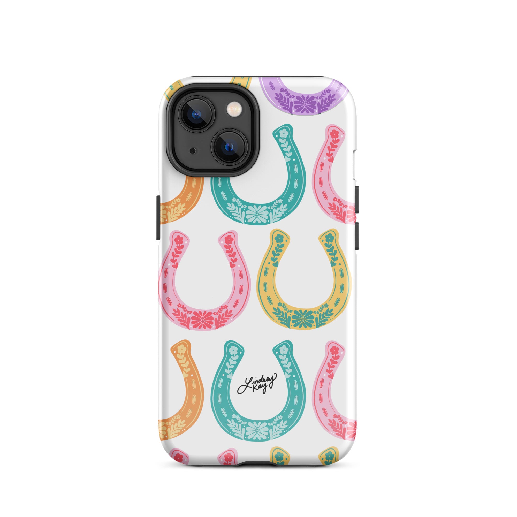Motif d'illustration en fer à cheval - Coque rigide pour iPhone®