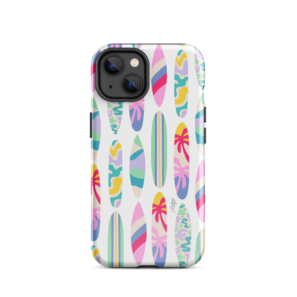 Surf Boards Illustration - Tough Case for iPhone®
