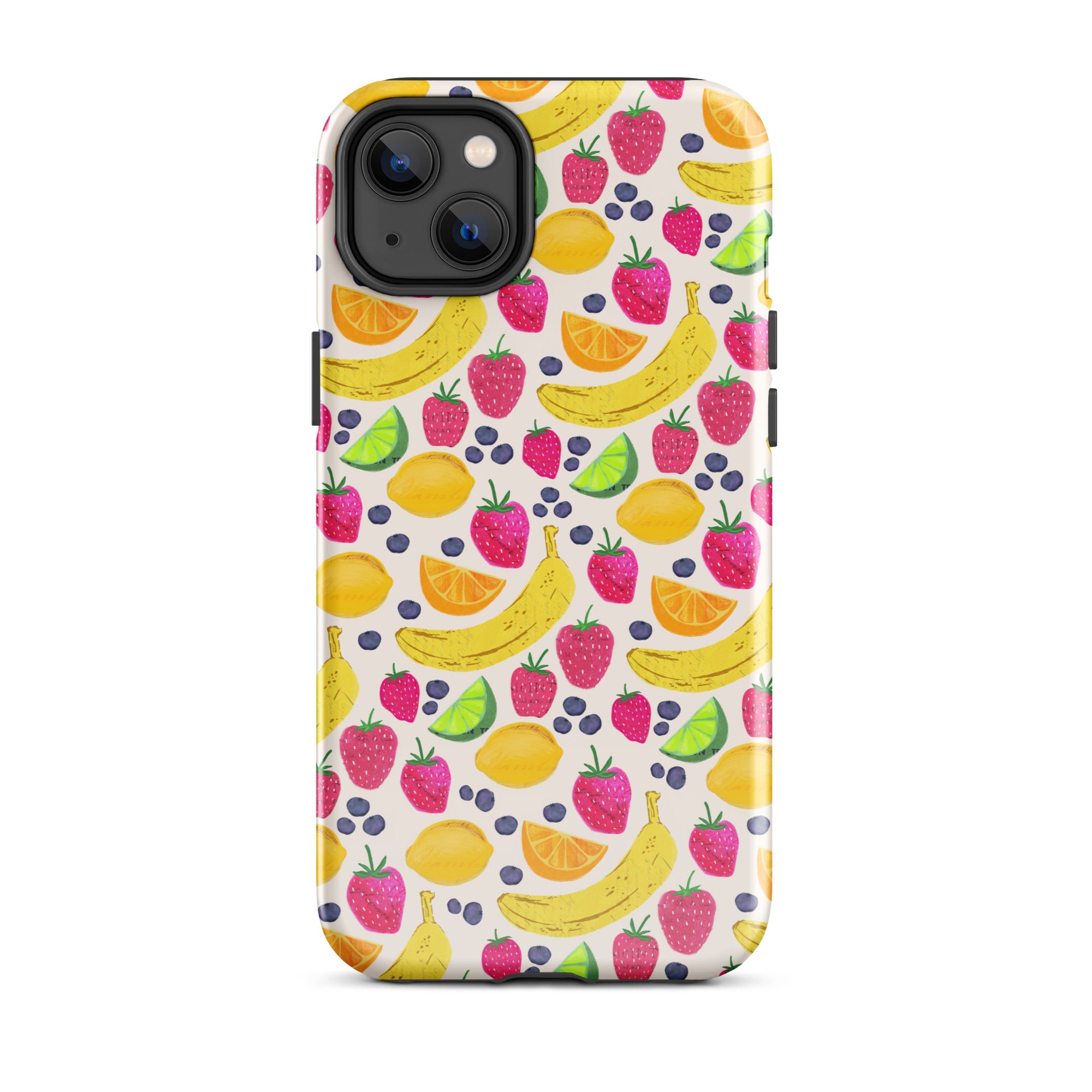 Patrón de frutas - Funda resistente para iPhone®