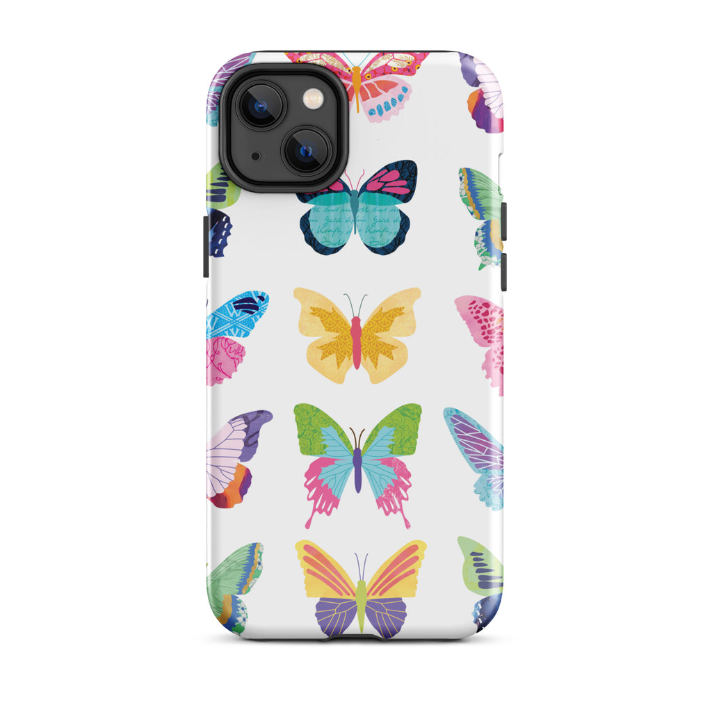 Papillons colorés - Coque rigide pour iPhone®
