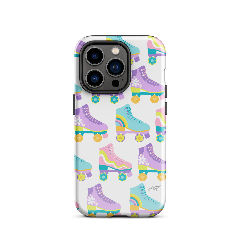 Retro Roller Skates illustration - Tough Case for iPhone®