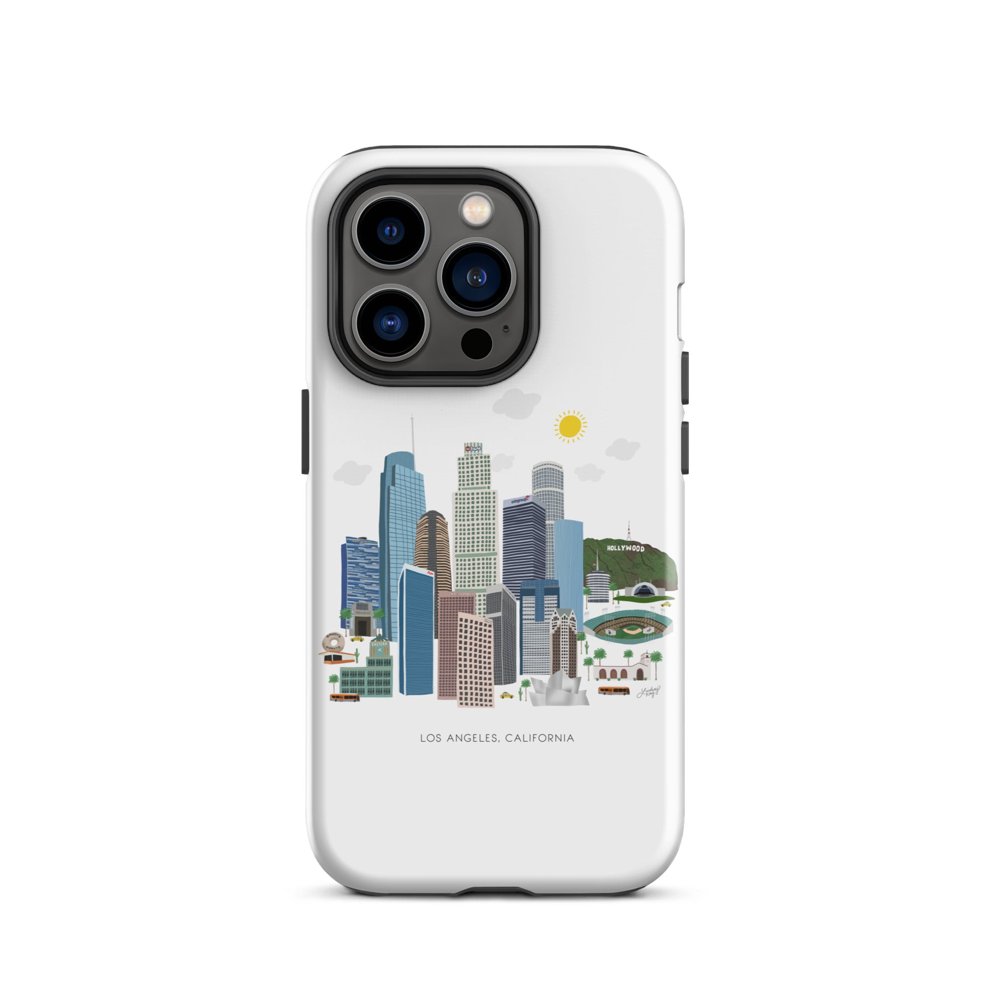 Los Angelos California Skyline - Tough Case for iPhone®