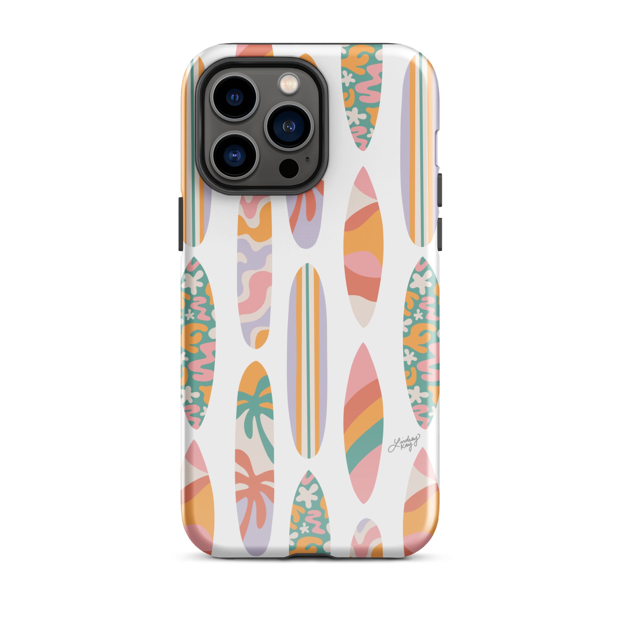 Ilustración de tabla de surf - Funda resistente para iPhone®