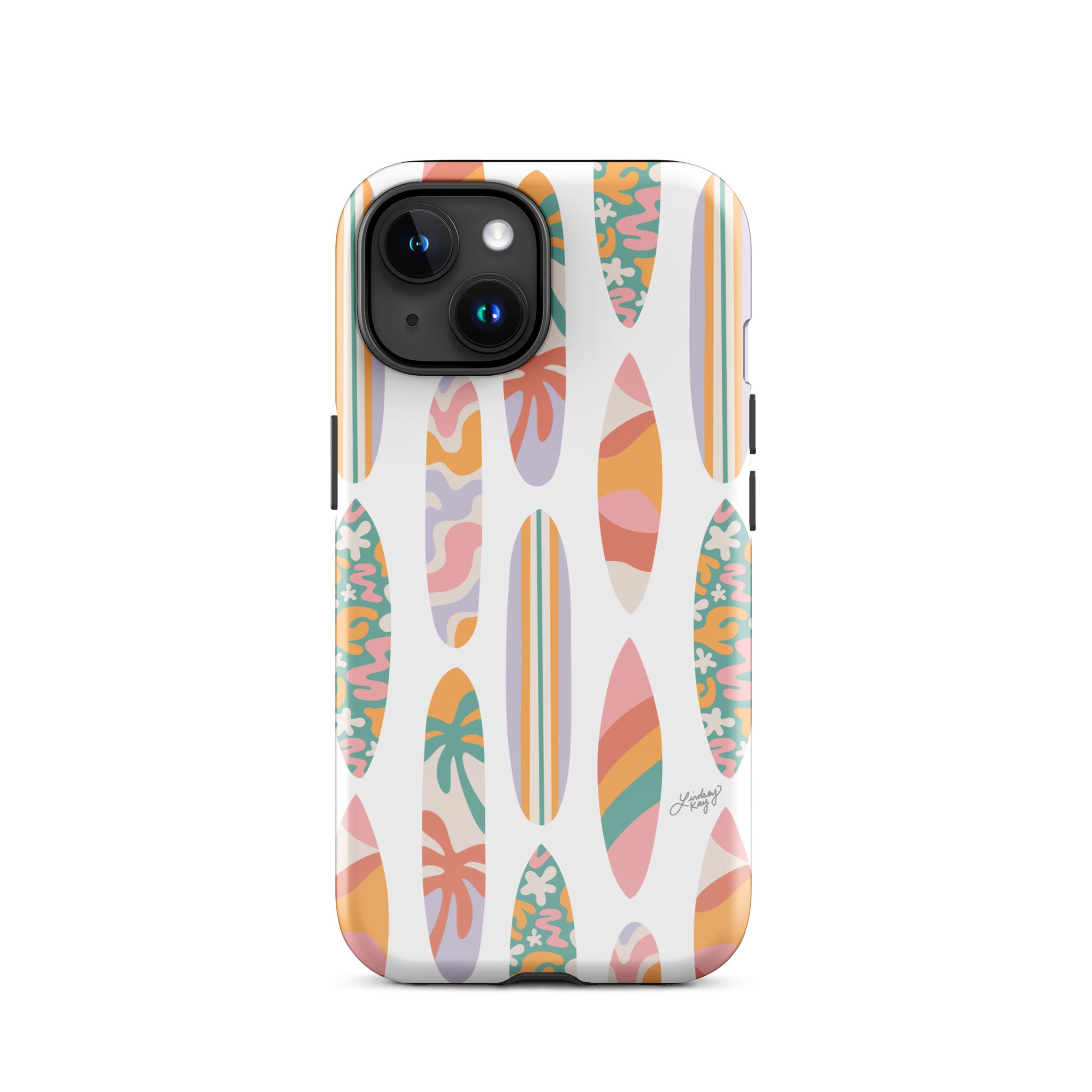 Ilustración de tabla de surf - Funda resistente para iPhone®