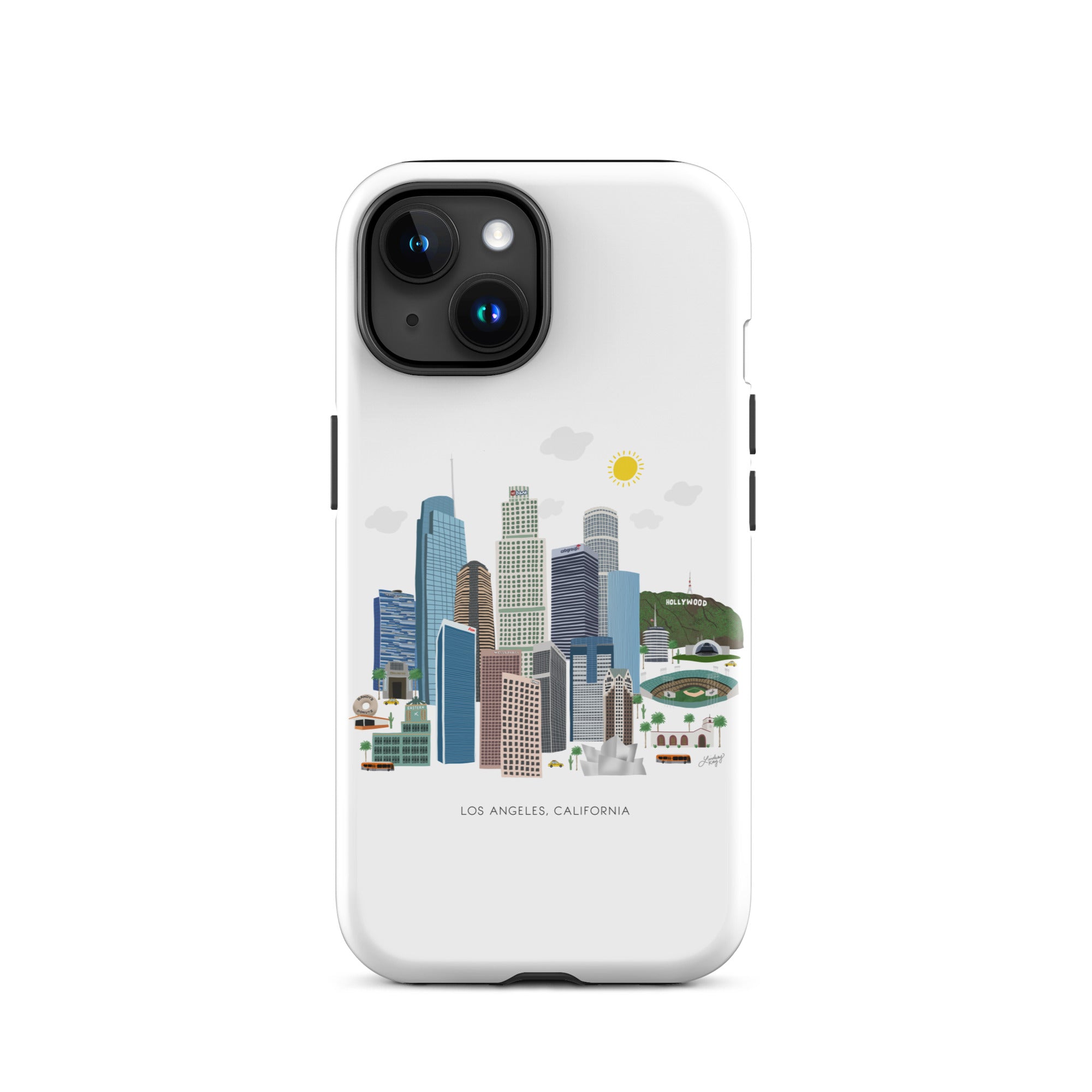 Los Angelos California Skyline - Tough Case for iPhone®