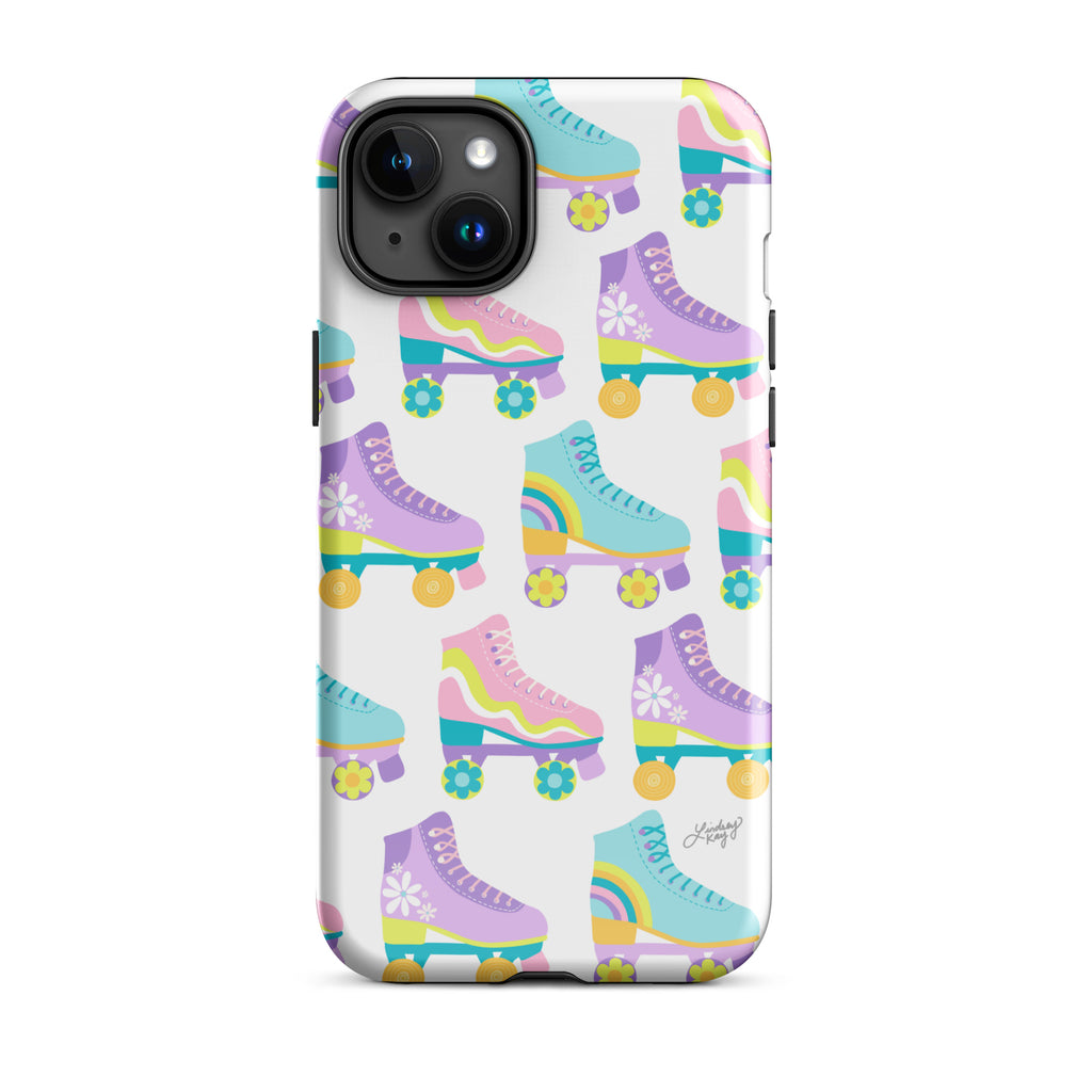 Retro Roller Skates illustration - Tough Case for iPhone®