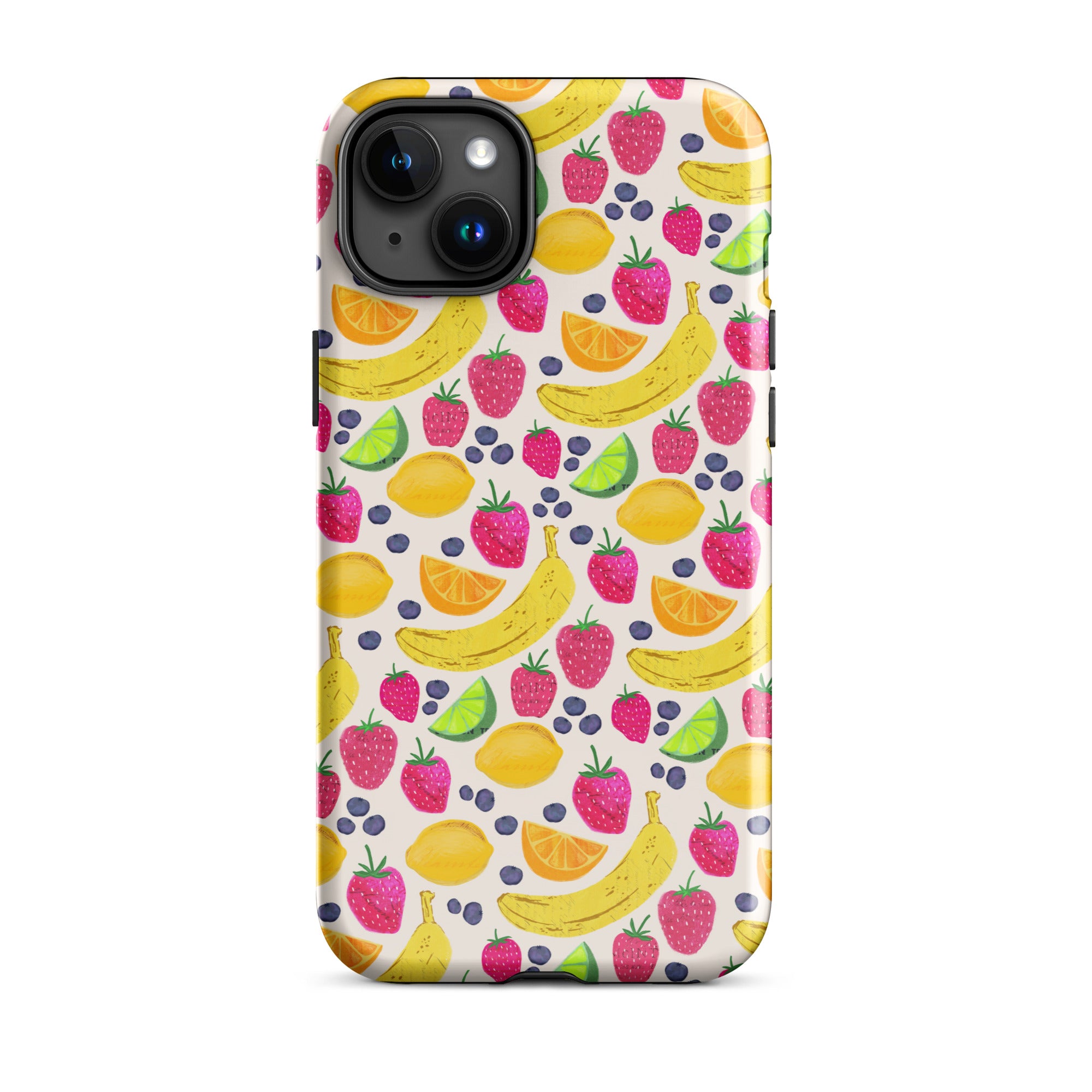 Patrón de frutas - Funda resistente para iPhone®