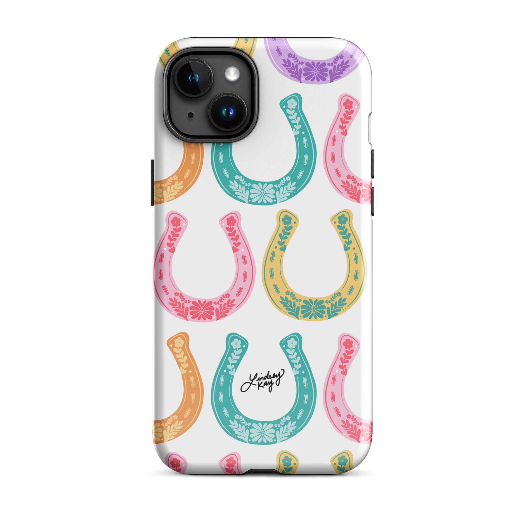 Motif d'illustration en fer à cheval - Coque rigide pour iPhone®