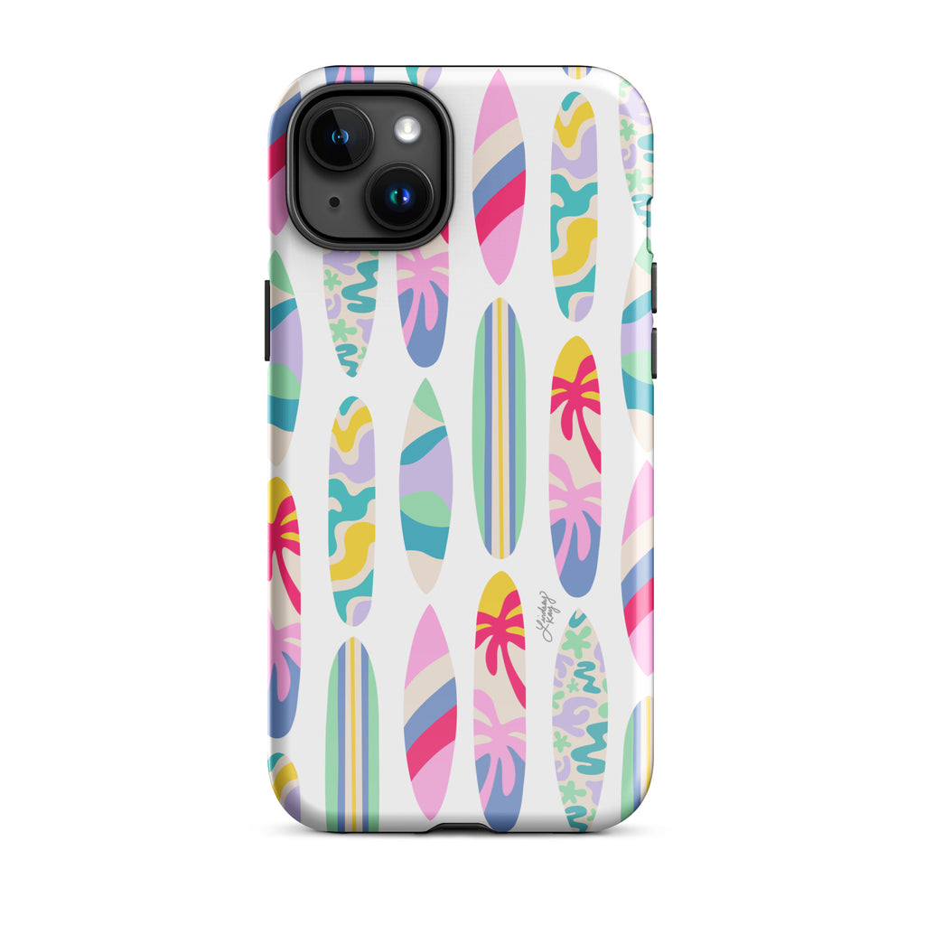 Surf Boards Illustration - Tough Case for iPhone®