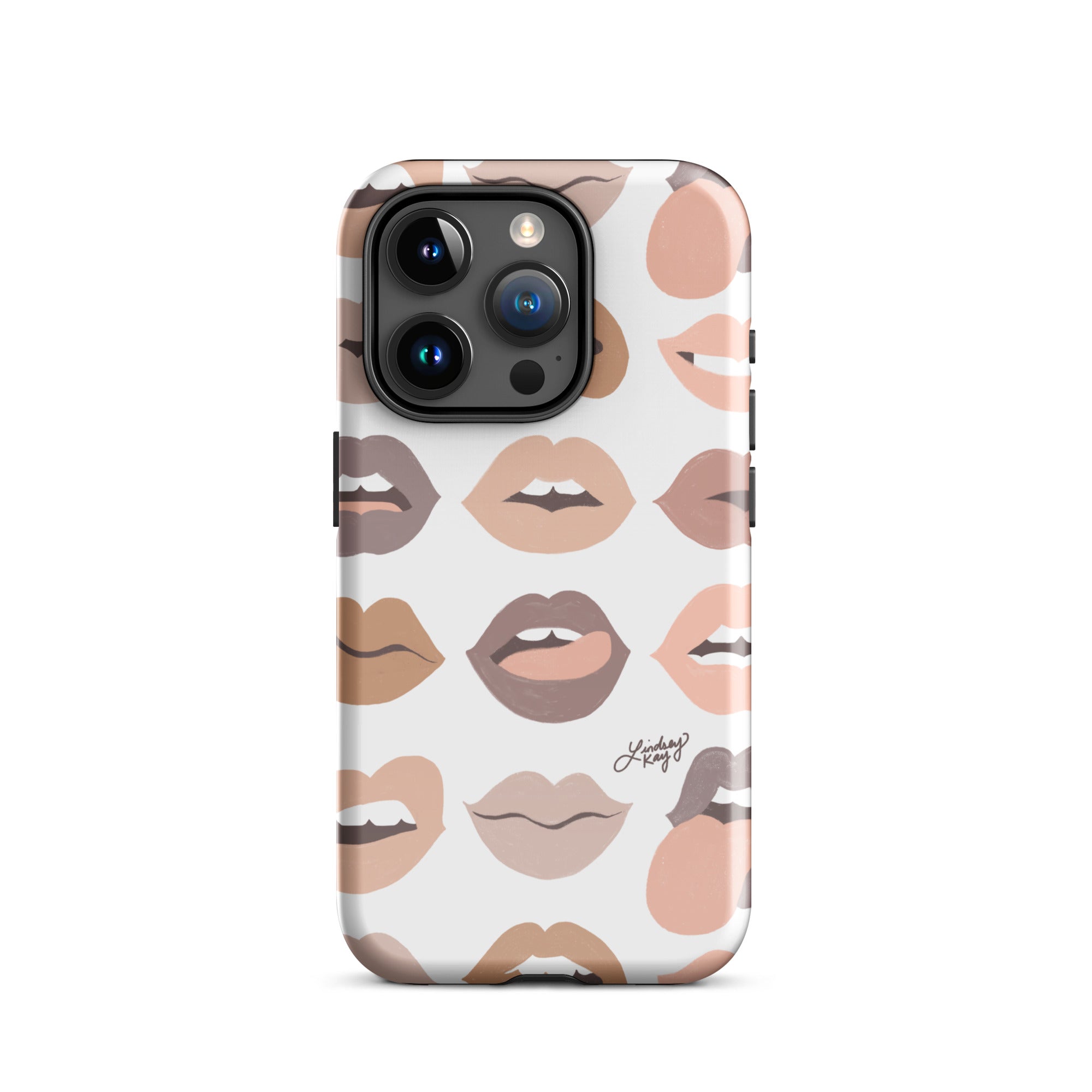 Labios neutros de amor - Funda resistente para iPhone®