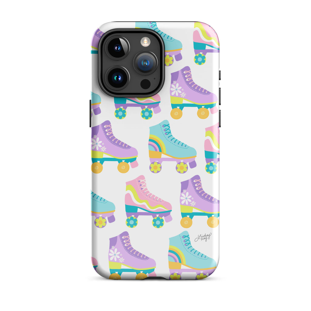 Retro Roller Skates illustration - Tough Case for iPhone®
