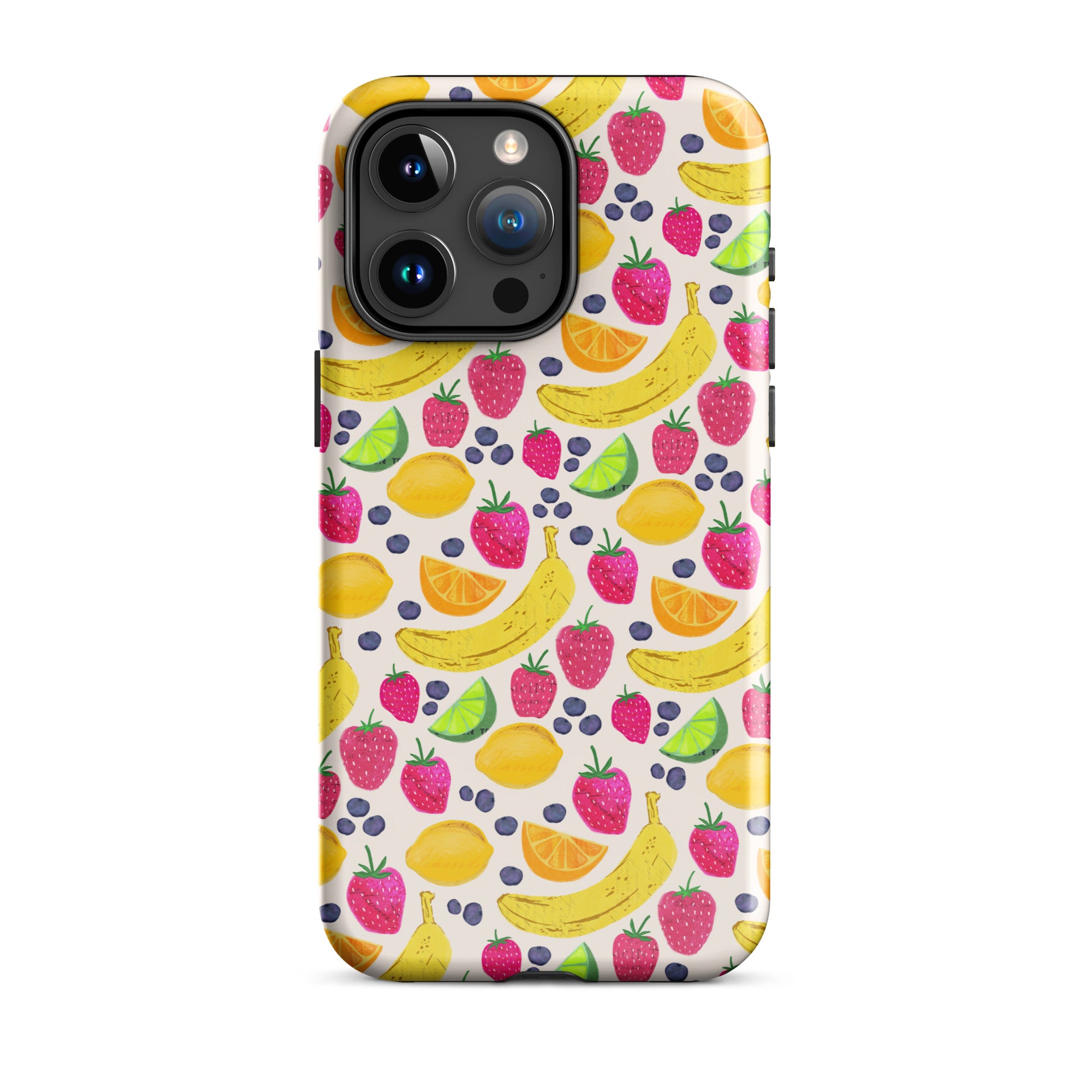 Patrón de frutas - Funda resistente para iPhone®