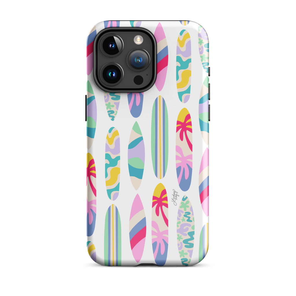 Surf Boards Illustration - Tough Case for iPhone®