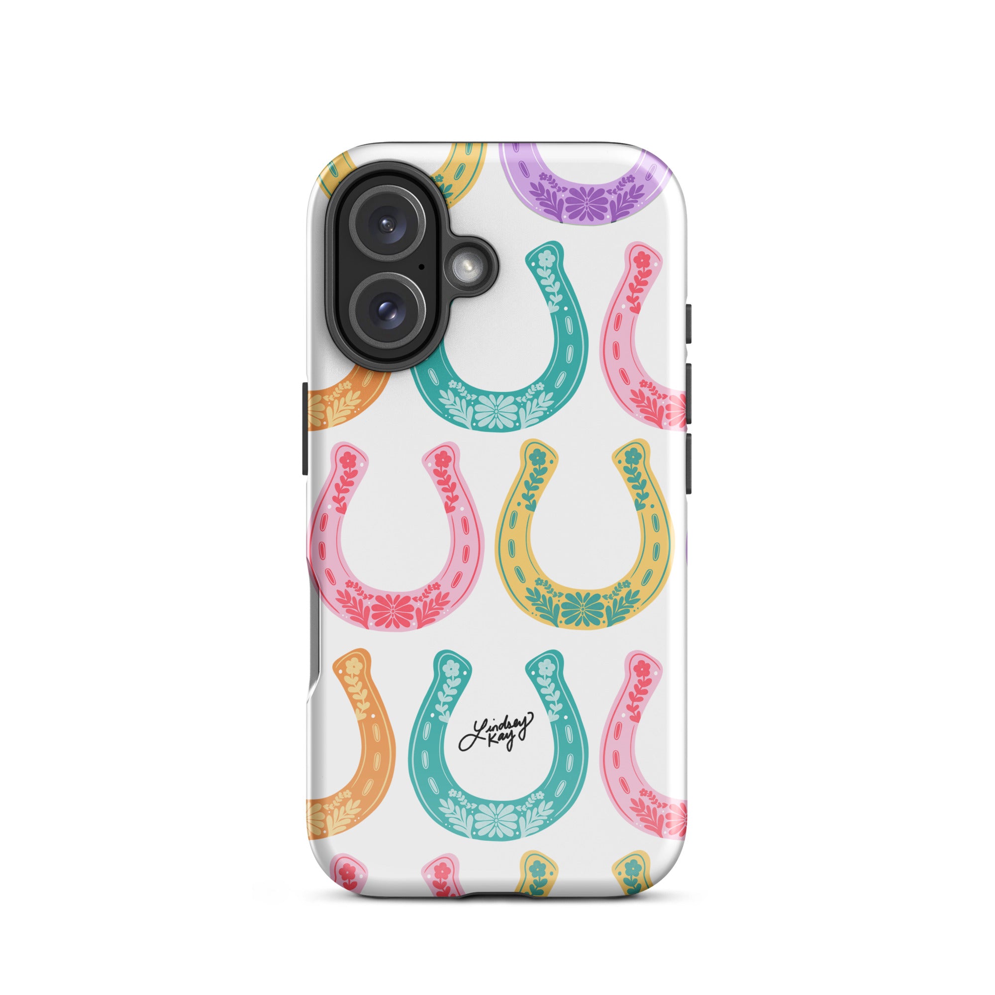 Motif d'illustration en fer à cheval - Coque rigide pour iPhone®
