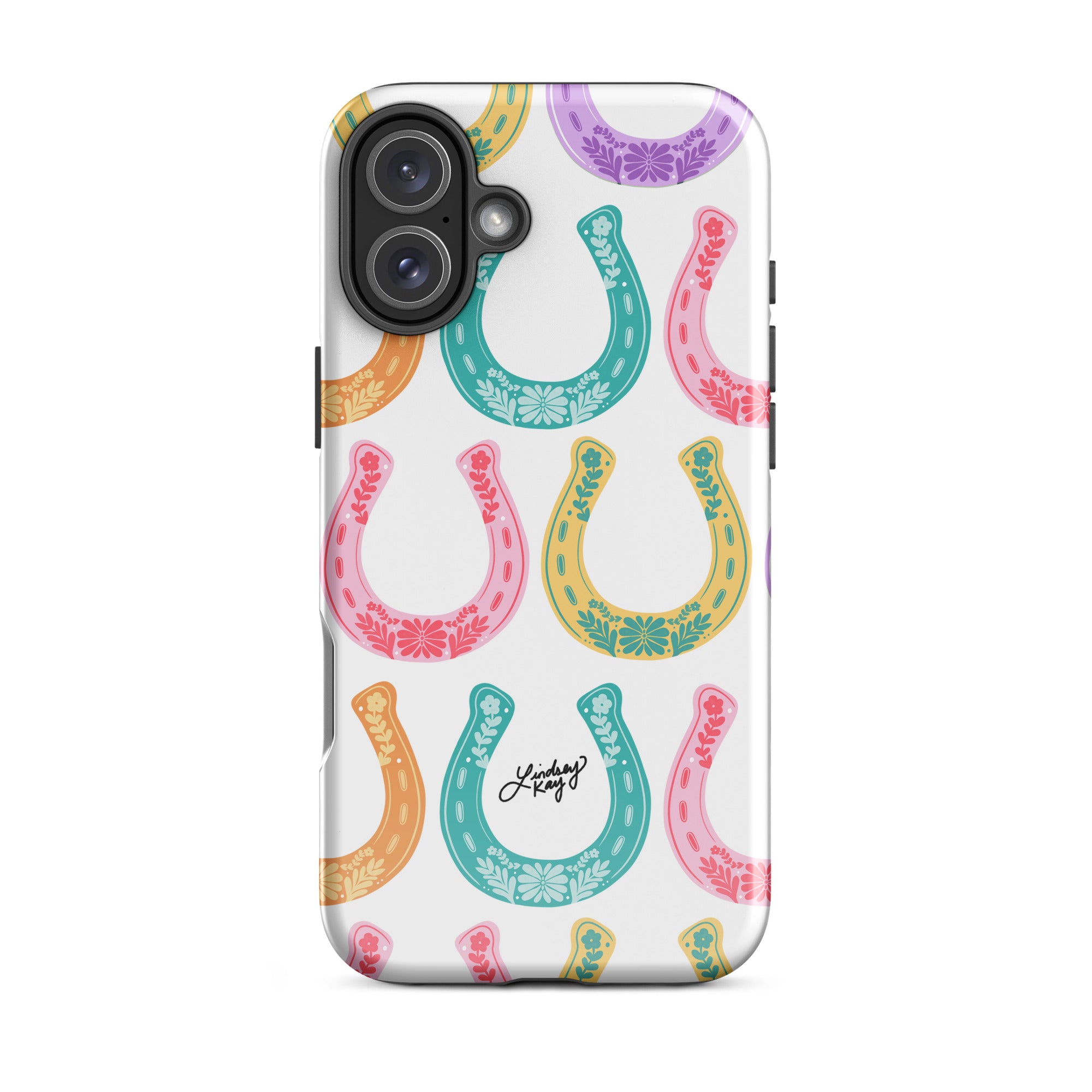Motif d'illustration en fer à cheval - Coque rigide pour iPhone®
