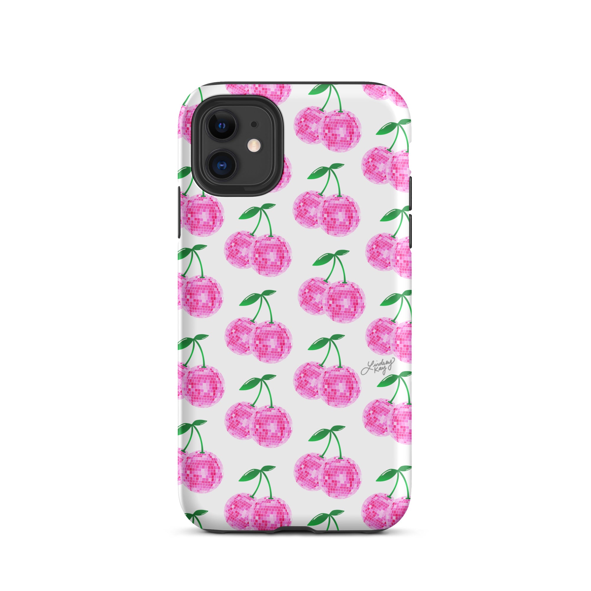 Pink Disco Ball Cherries - Tough Case for iPhone®