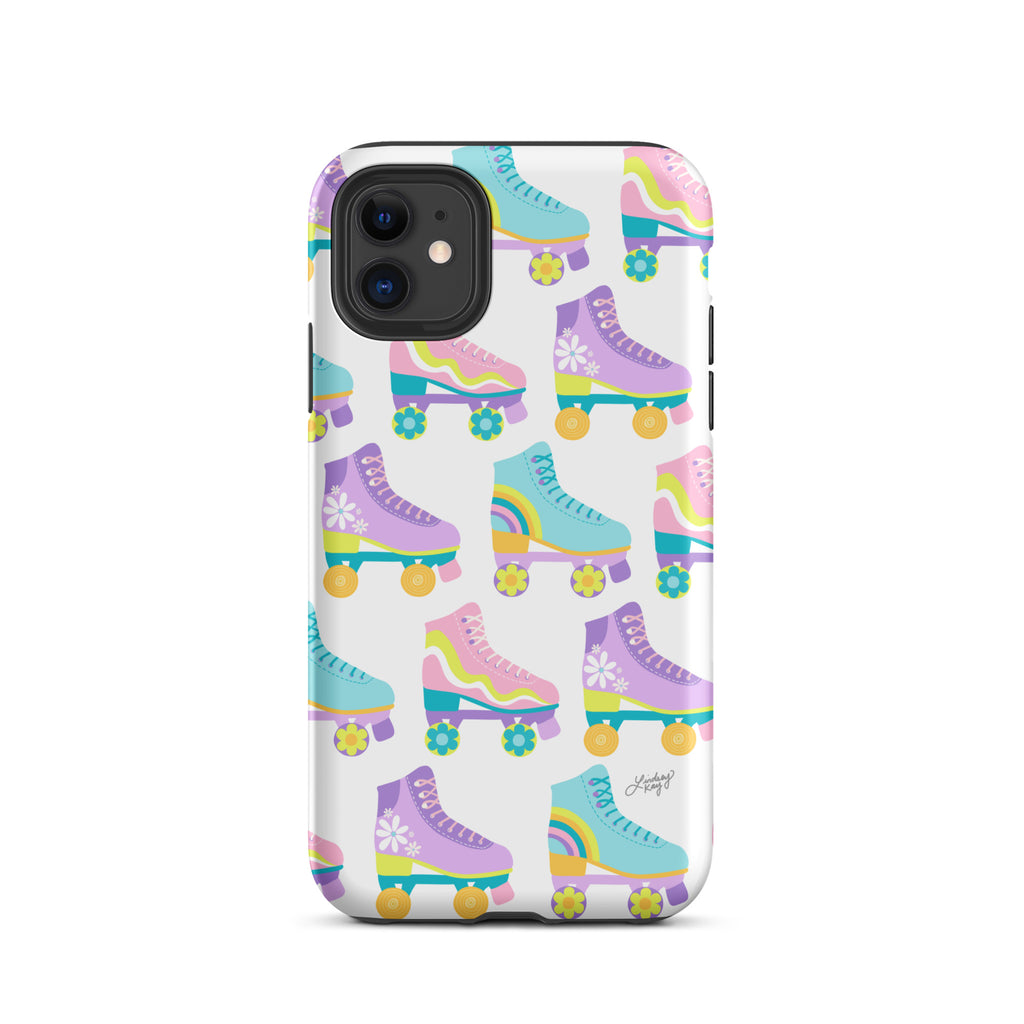 Retro Roller Skates illustration - Tough Case for iPhone®