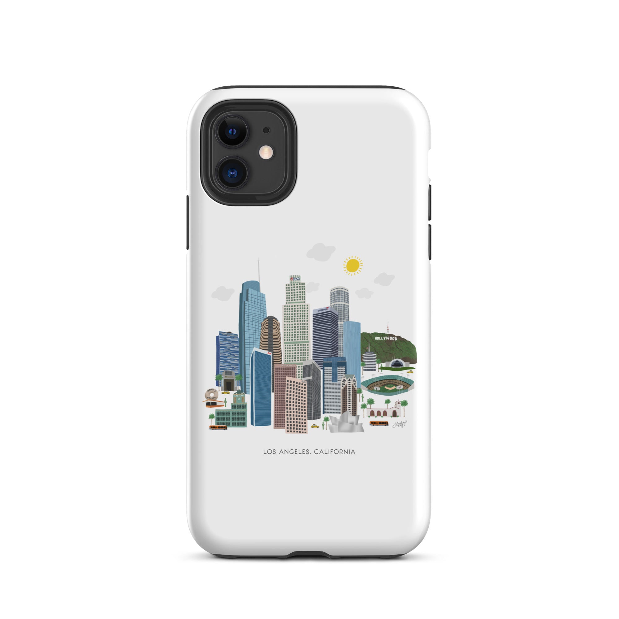 Los Angelos California Skyline - Tough Case for iPhone®