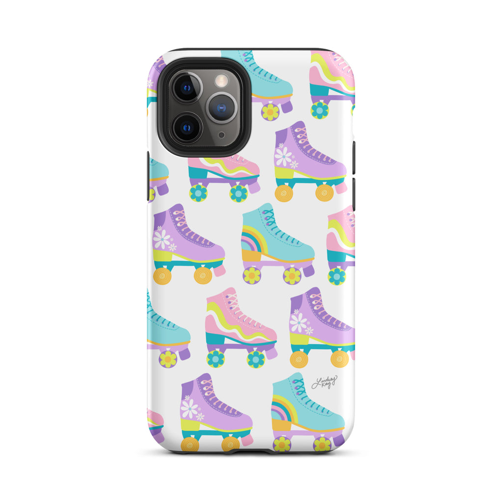 Retro Roller Skates illustration - Tough Case for iPhone®