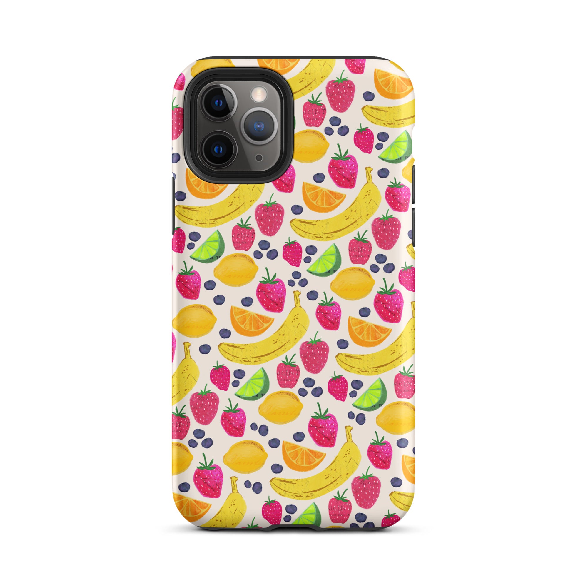 Patrón de frutas - Funda resistente para iPhone®