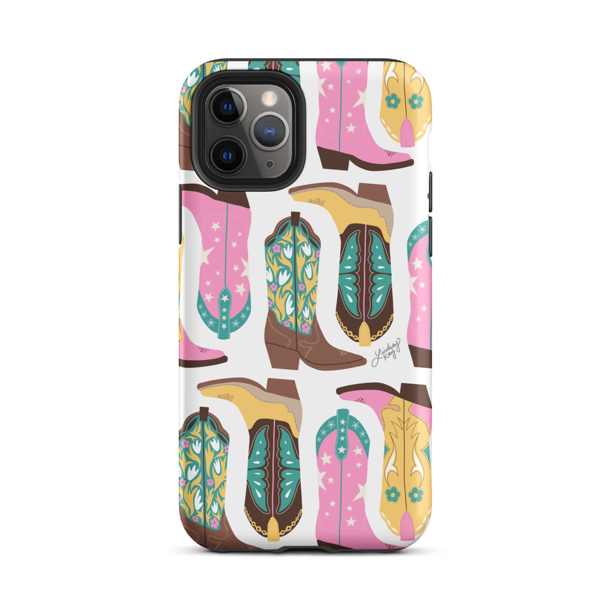 Ilustración de botas de vaquero - Funda resistente para iPhone®