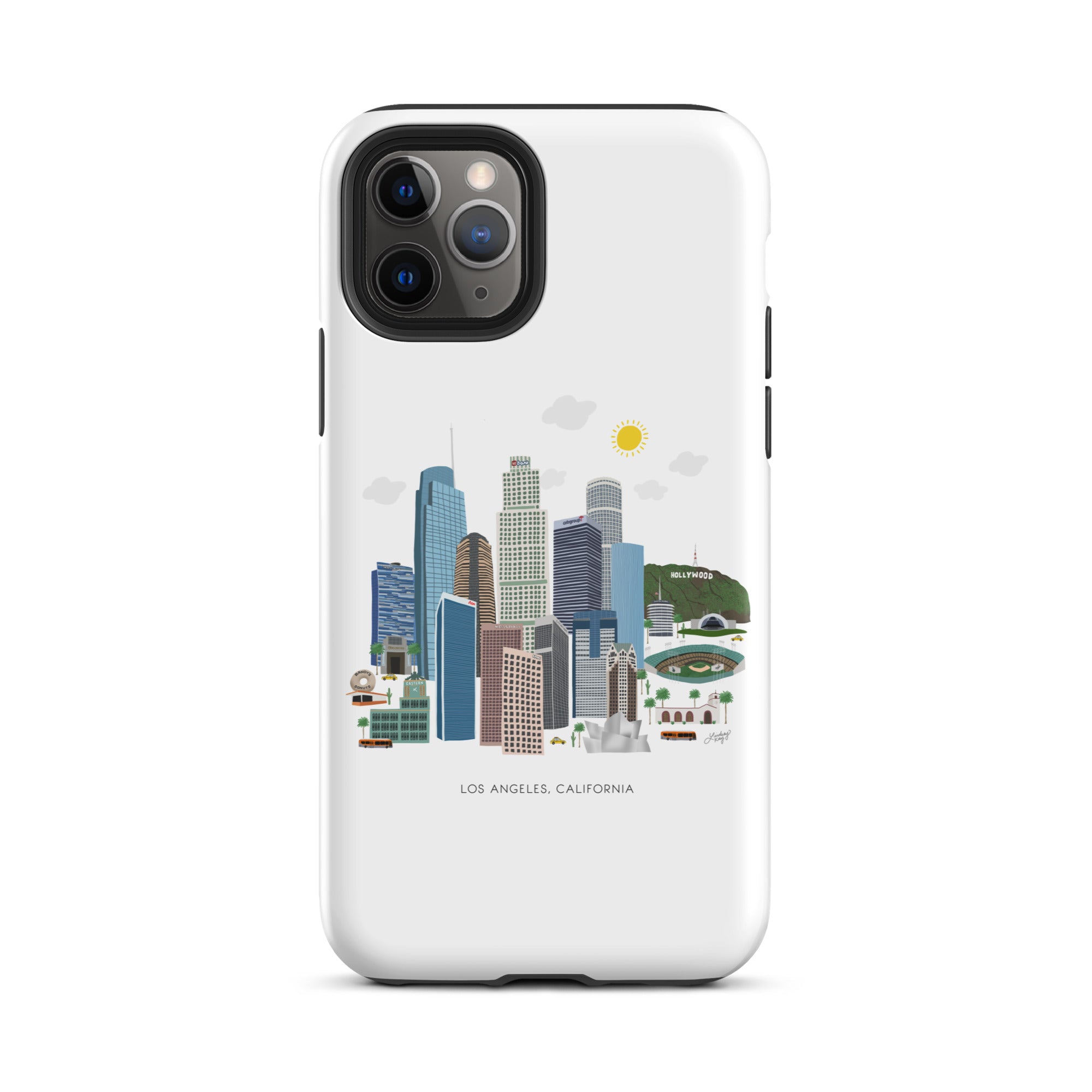 Horizonte de Los Ángeles, California - Funda resistente para iPhone®