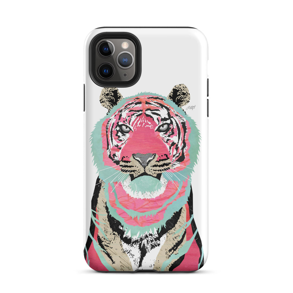 Pink Tiger Collage - Tough Case for iPhone®