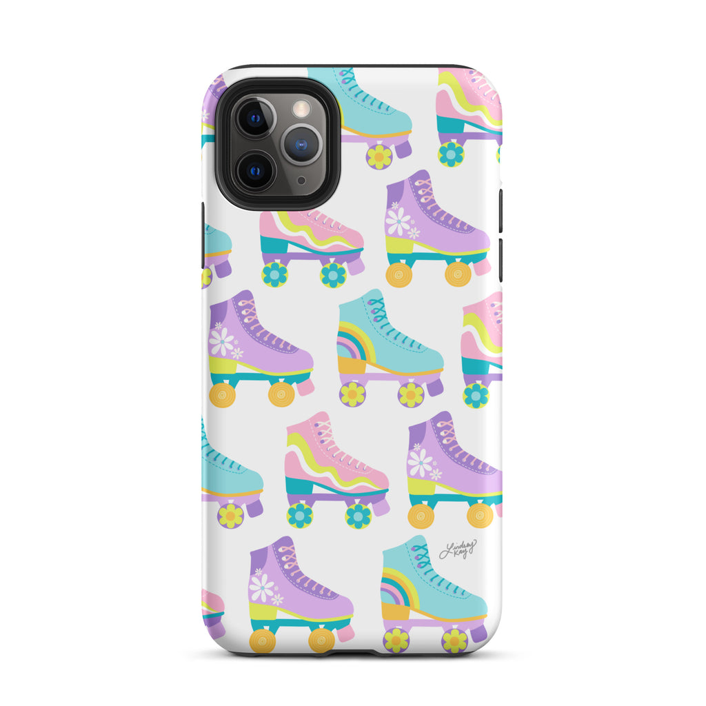 Retro Roller Skates illustration - Tough Case for iPhone®