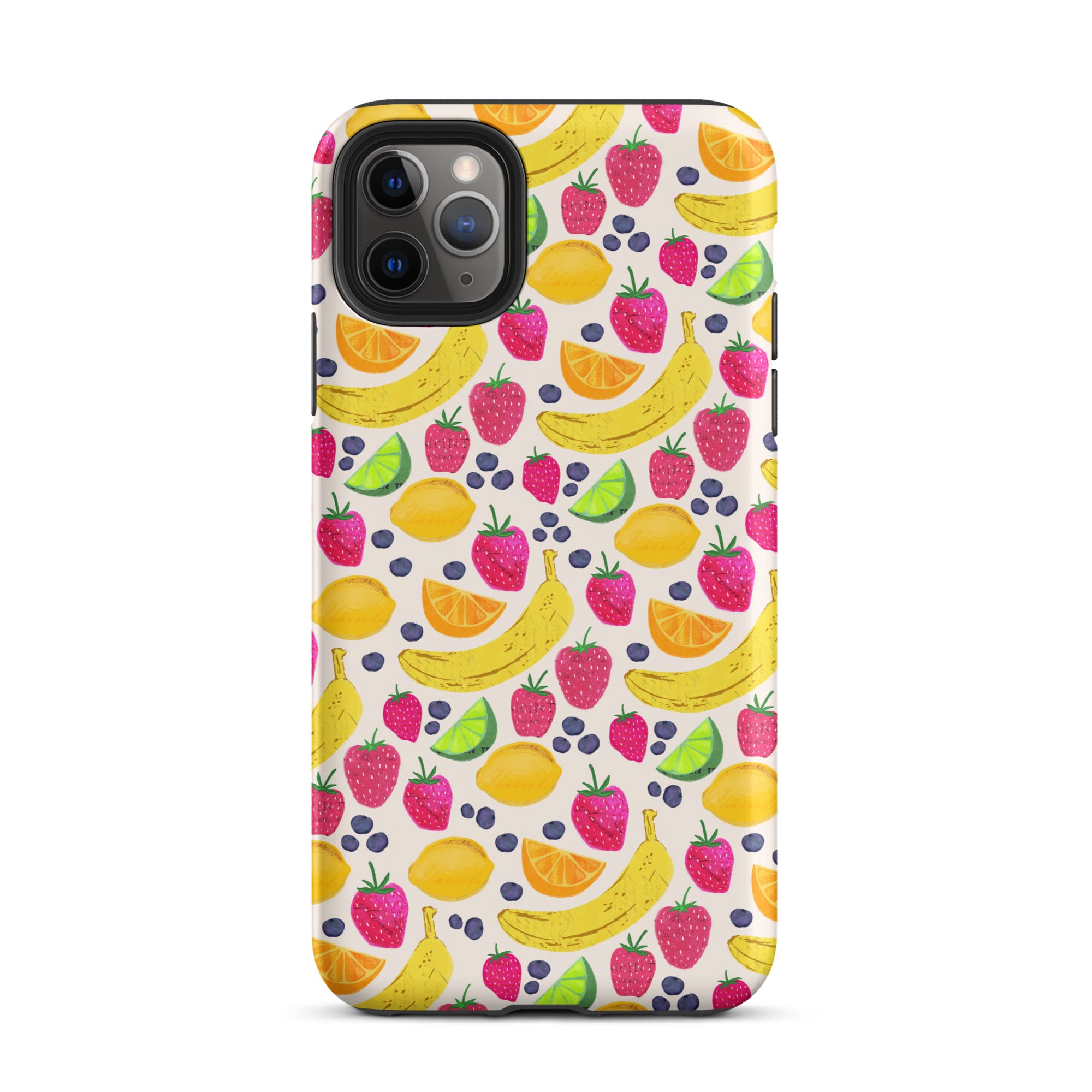 Patrón de frutas - Funda resistente para iPhone®
