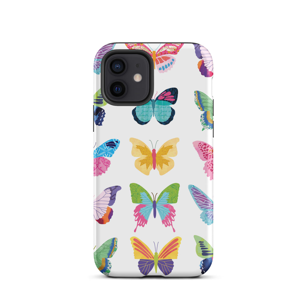 Papillons colorés - Coque rigide pour iPhone®