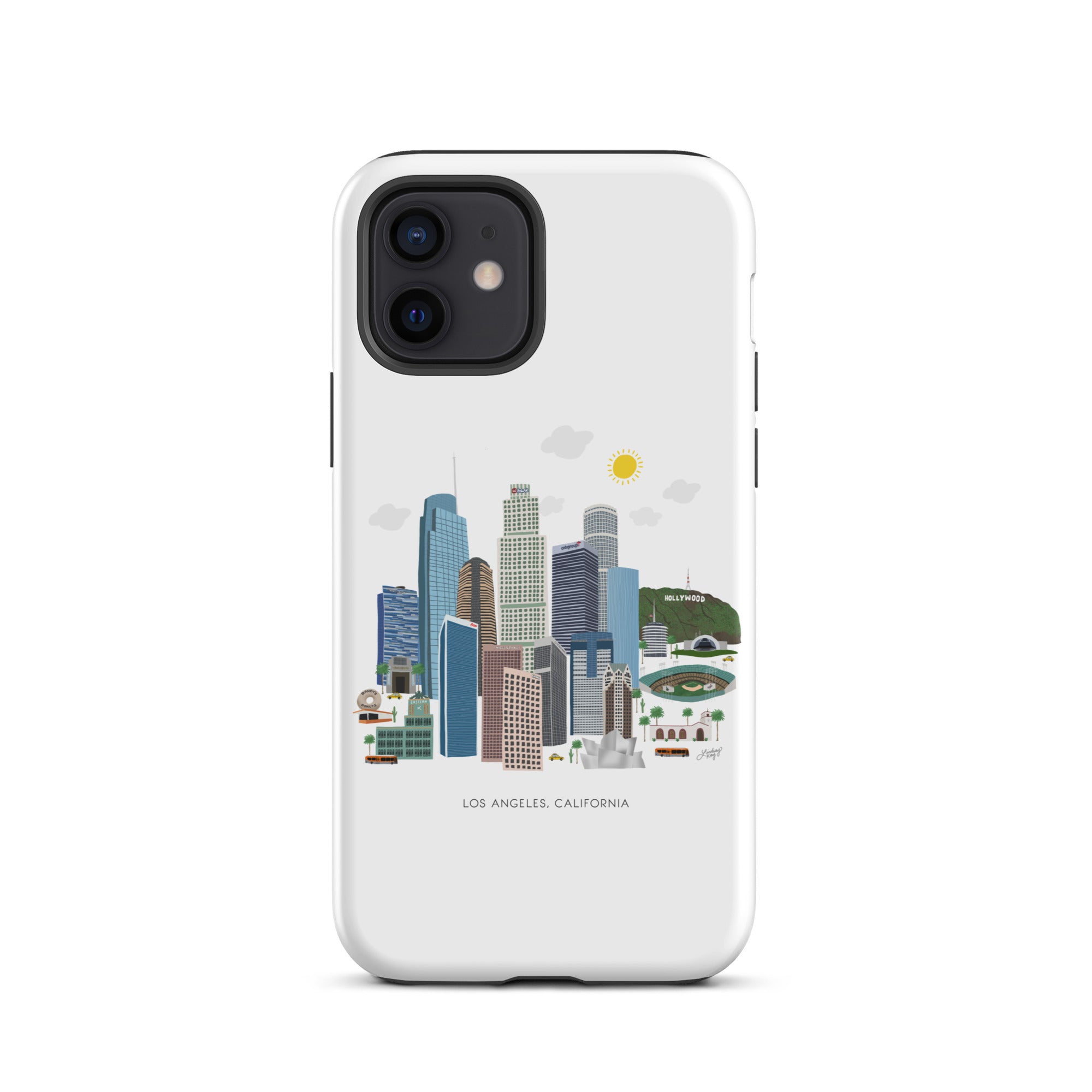 Los Angelos California Skyline - Tough Case for iPhone®