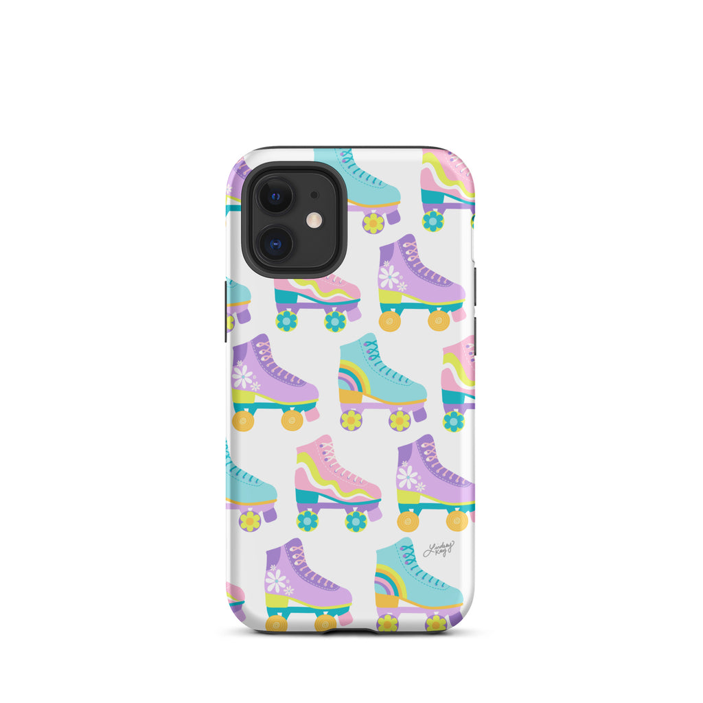 Retro Roller Skates illustration - Tough Case for iPhone®