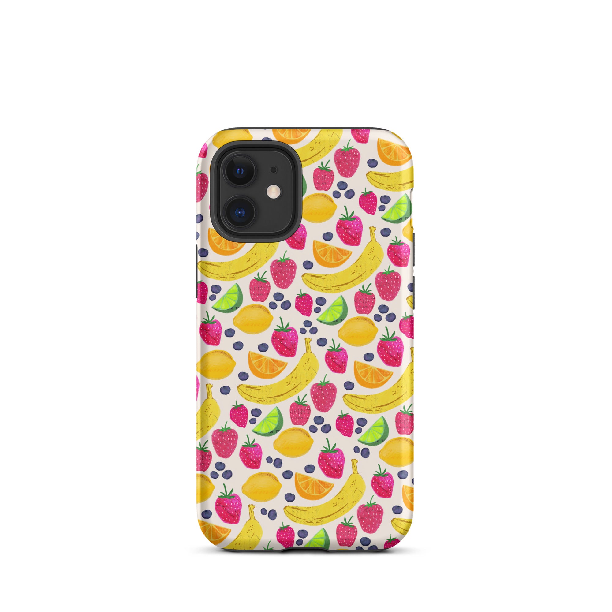 Patrón de frutas - Funda resistente para iPhone®