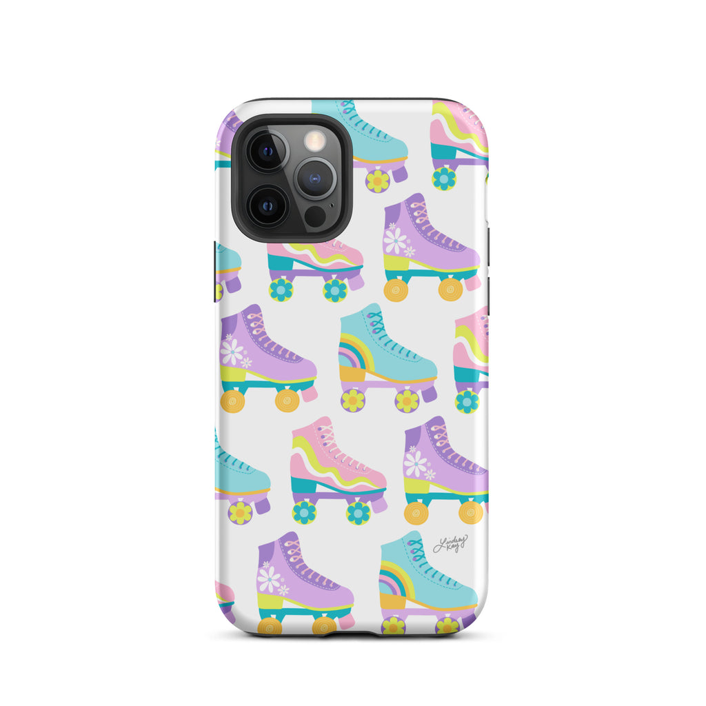 Retro Roller Skates illustration - Tough Case for iPhone®