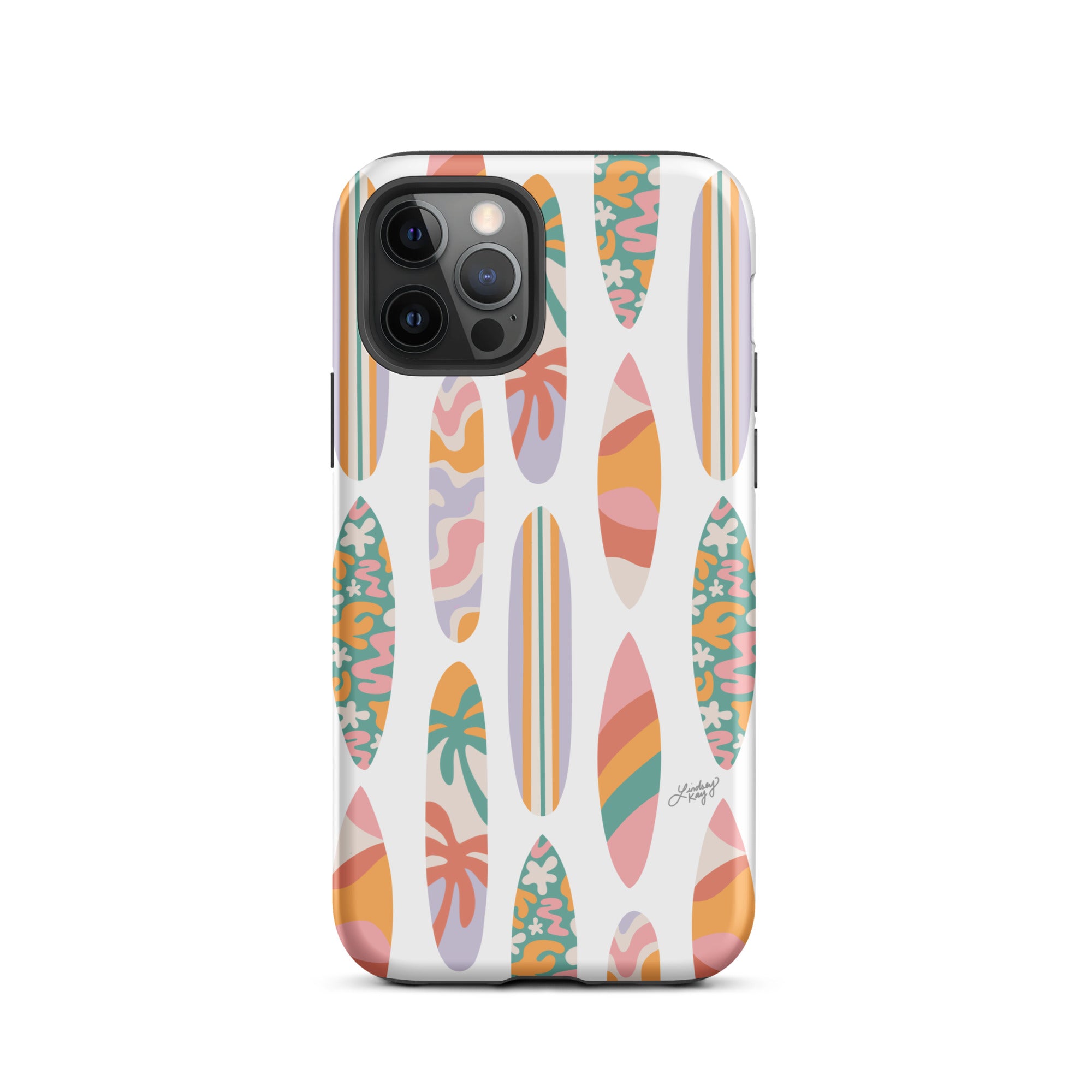 Ilustración de tabla de surf - Funda resistente para iPhone®