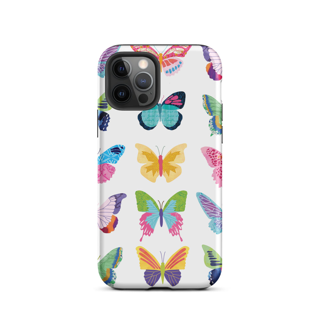 Papillons colorés - Coque rigide pour iPhone®