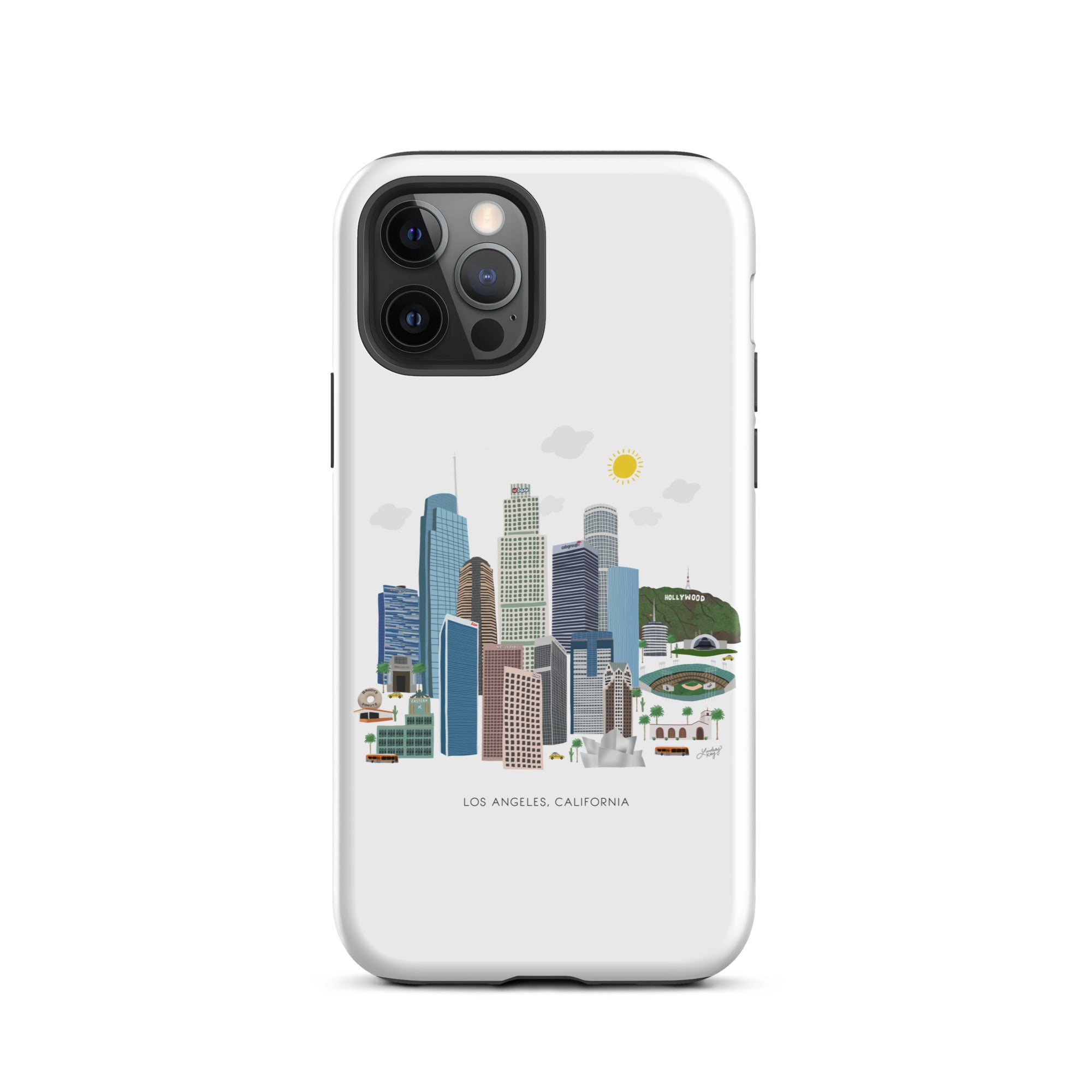 Horizonte de Los Ángeles, California - Funda resistente para iPhone®