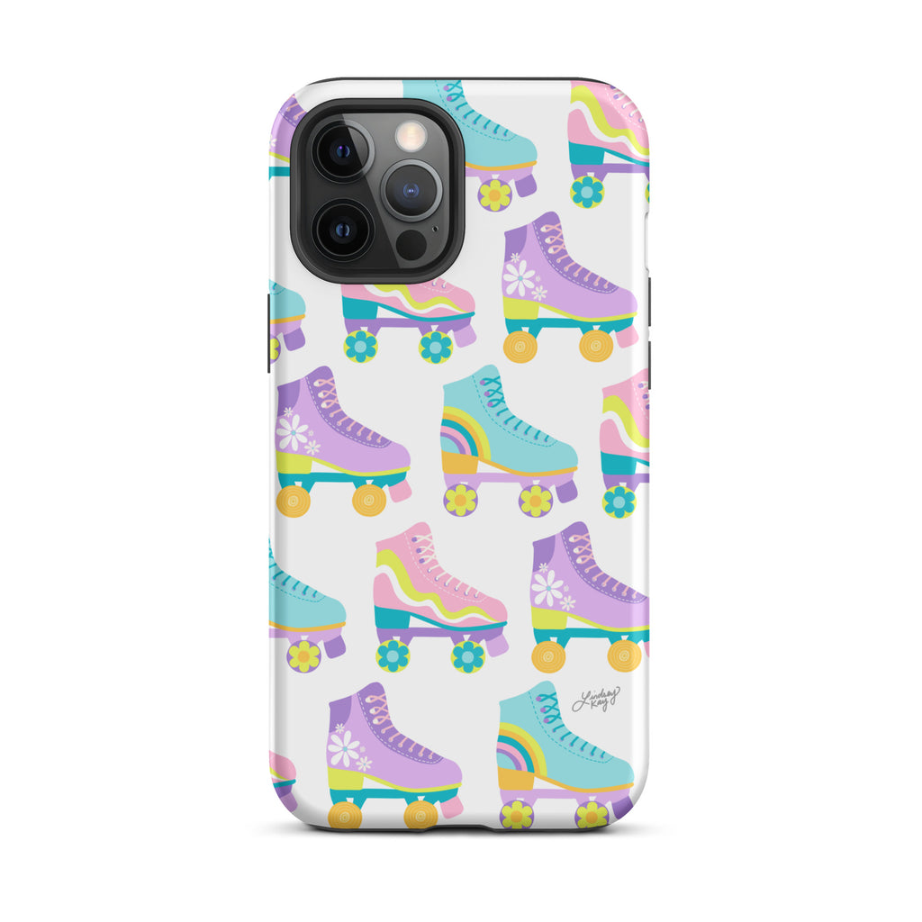 Retro Roller Skates illustration - Tough Case for iPhone®