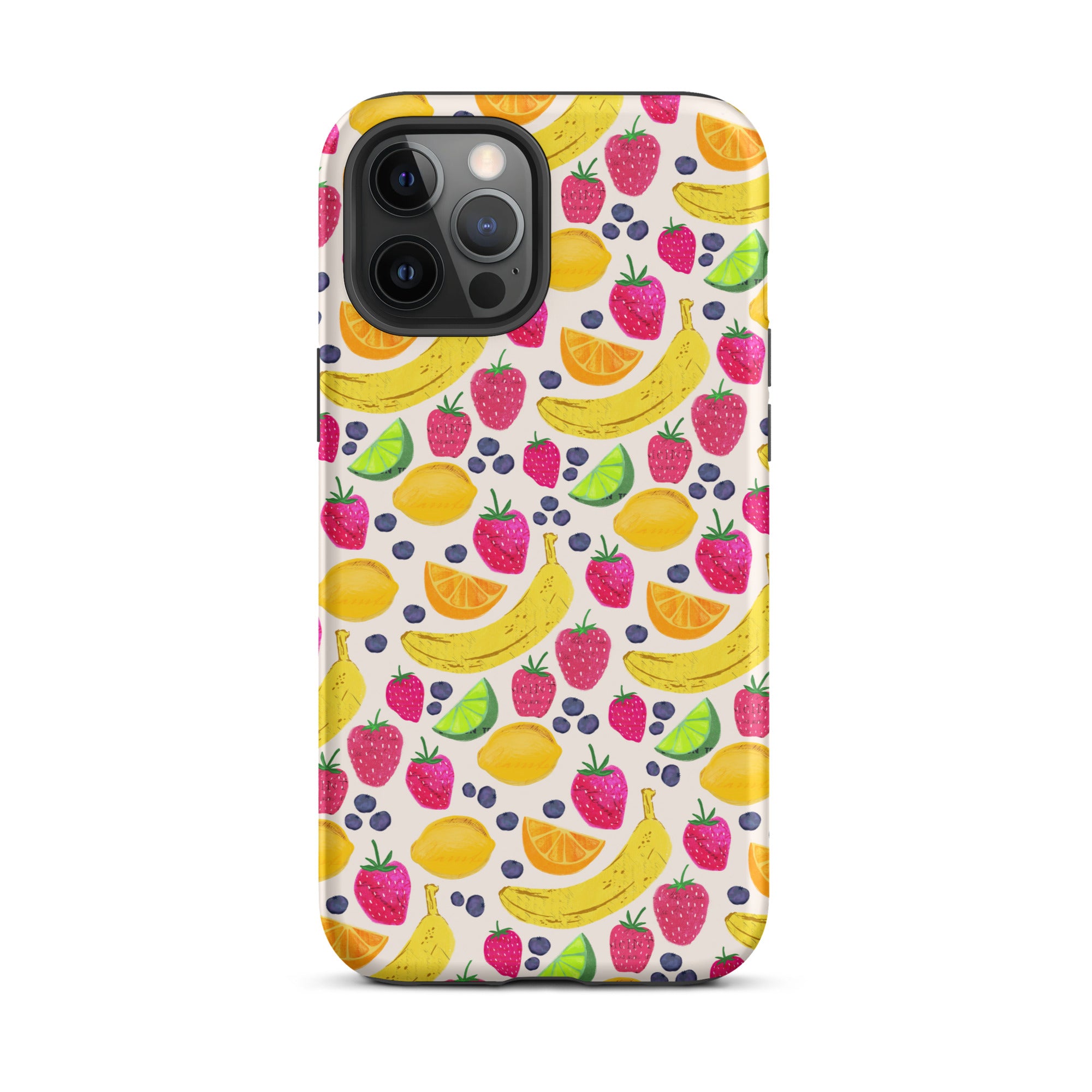 Patrón de frutas - Funda resistente para iPhone®