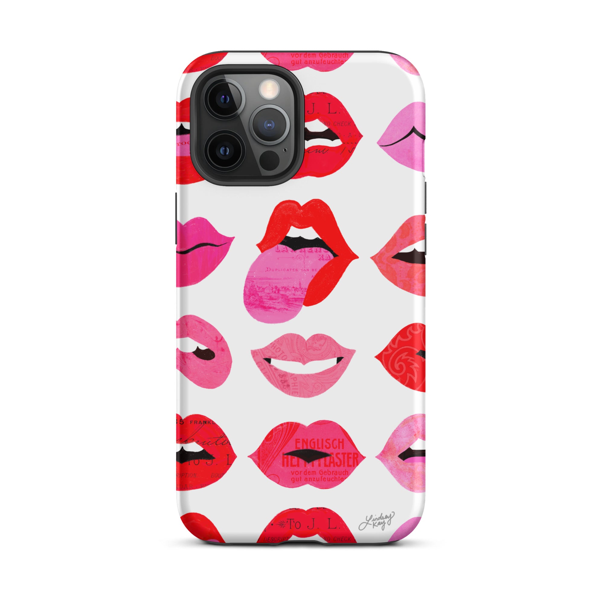Labios de amor - Funda resistente para iPhone®