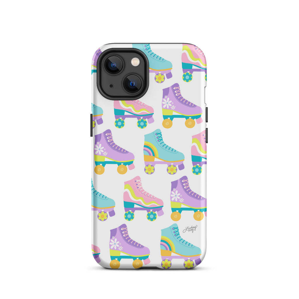 Retro Roller Skates illustration - Tough Case for iPhone®