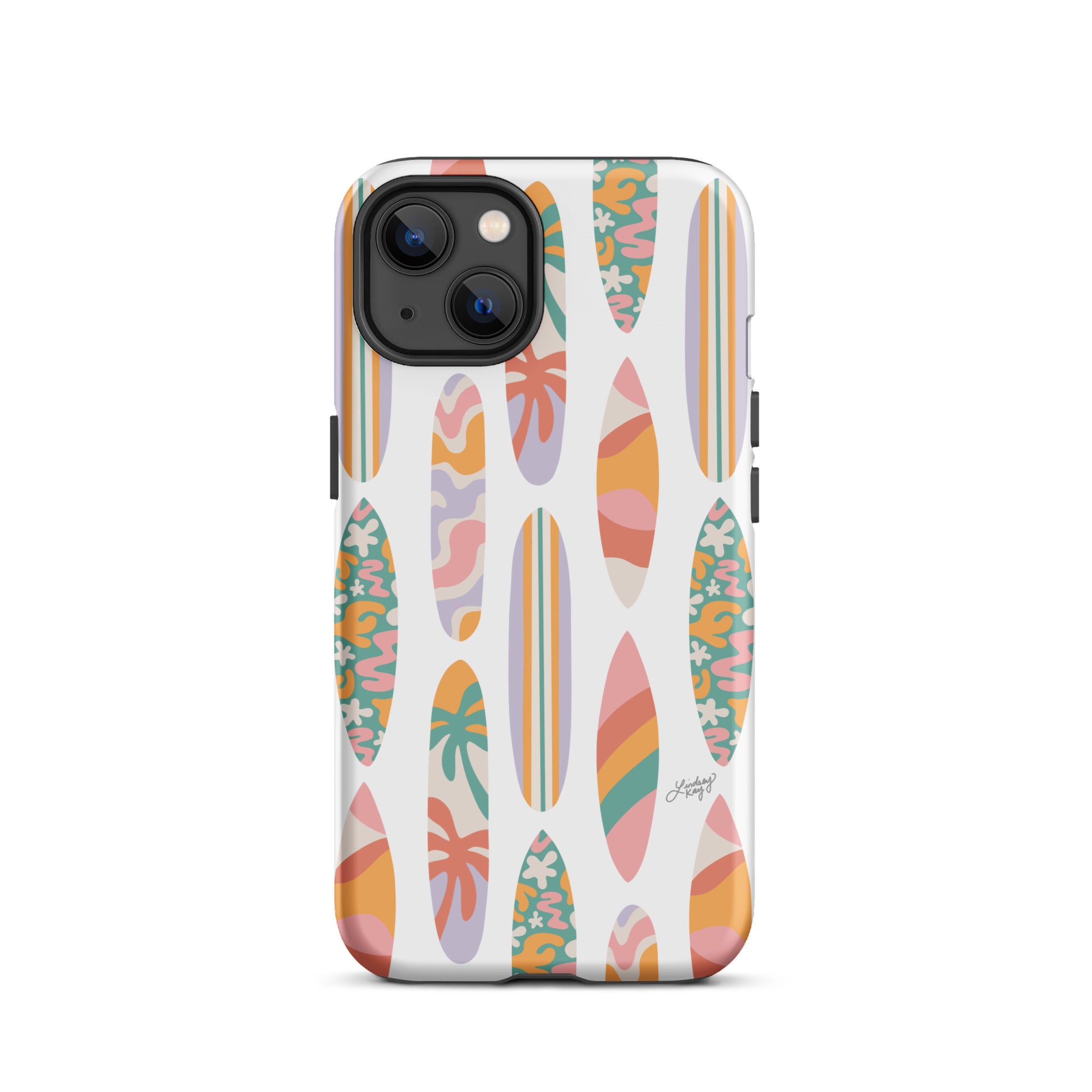 Ilustración de tabla de surf - Funda resistente para iPhone®