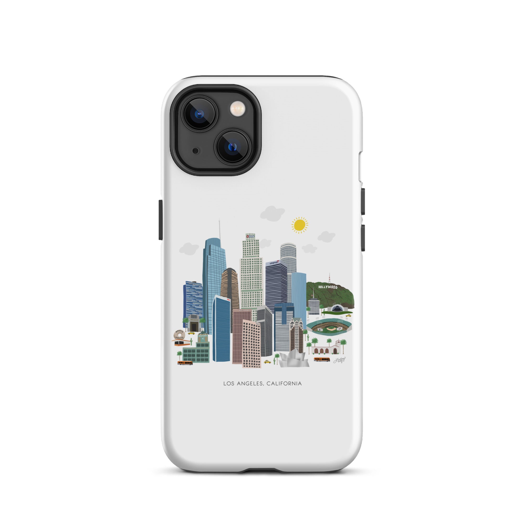 Los Angelos California Skyline - Tough Case for iPhone®