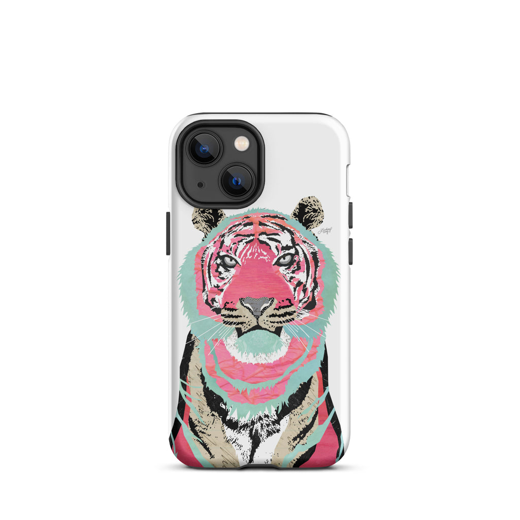Pink Tiger Collage - Tough Case for iPhone®