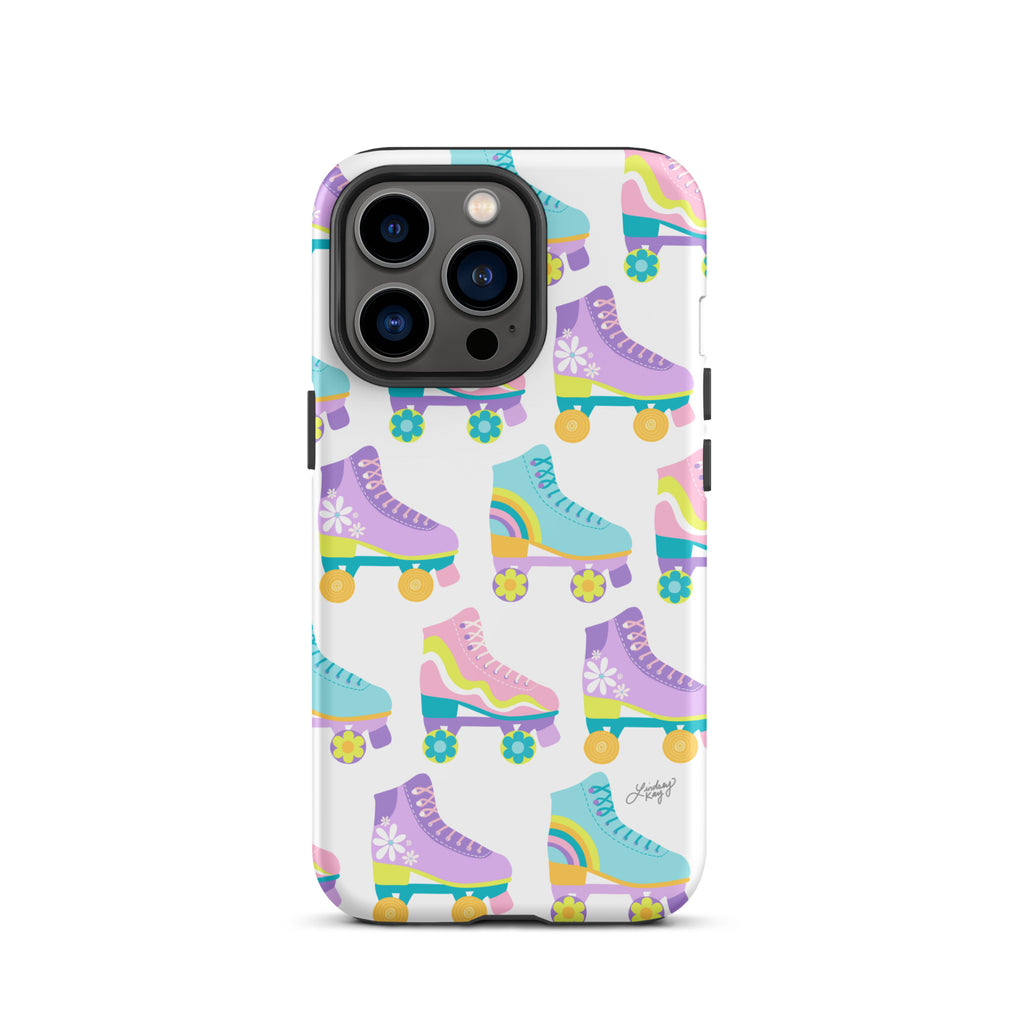 Retro Roller Skates illustration - Tough Case for iPhone®