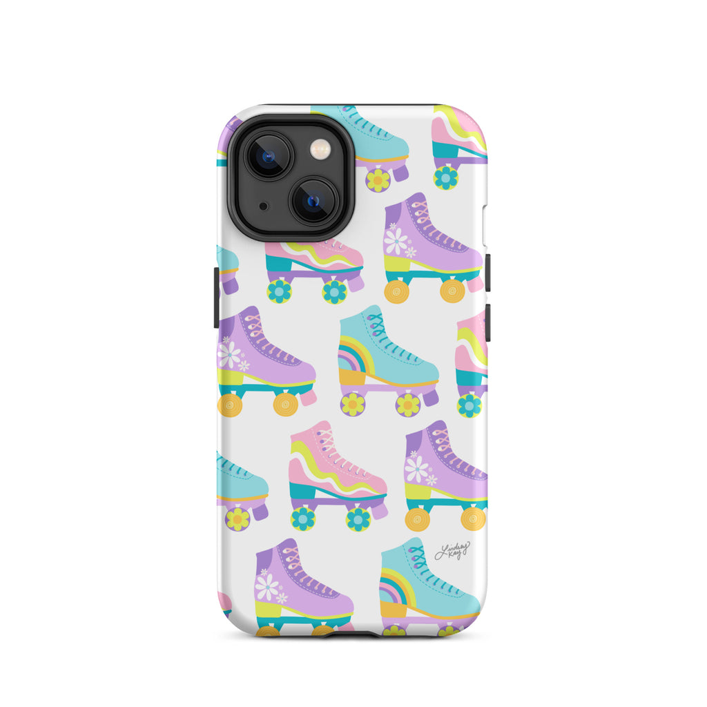 Retro Roller Skates illustration - Tough Case for iPhone®